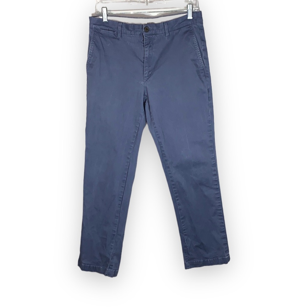 Goodthreads Men’s Blue Casual Pants 32x30 Stretch Cotton Chinos